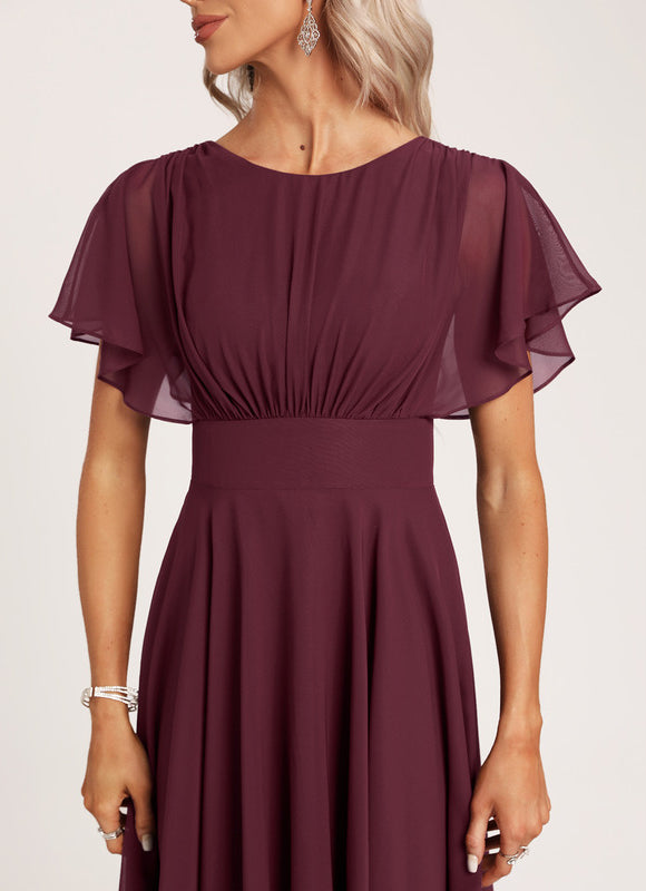 Robe Chic Élégance Émeraude Flottante - gallery 4