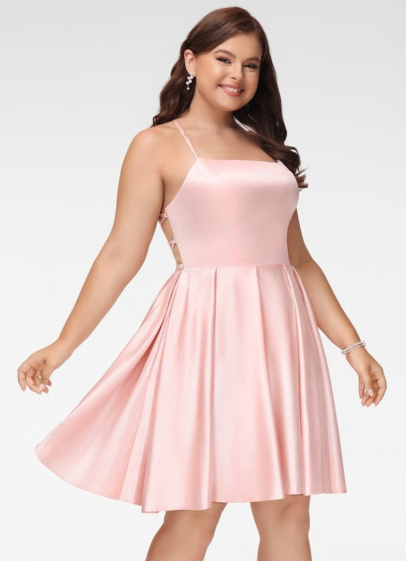 Robe Chic Satin Nuit Étoilée - gallery 5