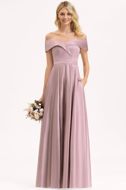 Robe Chic Satin Émeraude Décontractée - gallery 2