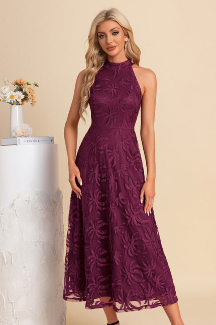 Robe Chic Mauve Florale - gallery 5