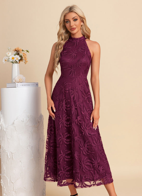 Robe Chic Mauve Florale - gallery 5