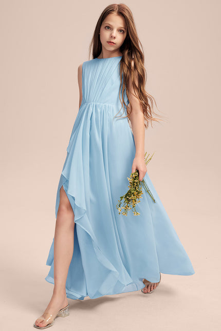 Robe Chic Mousseline Prune - gallery 5