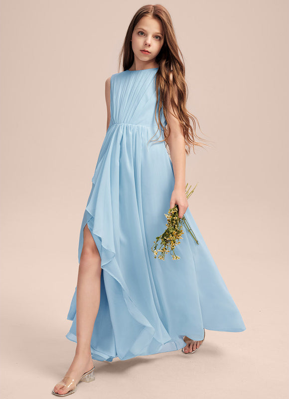 Robe Chic Mousseline Prune - gallery 5