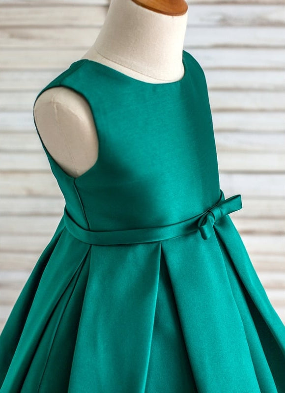 Robe Chic Rouge Satinée Longueur Genou - gallery 6
