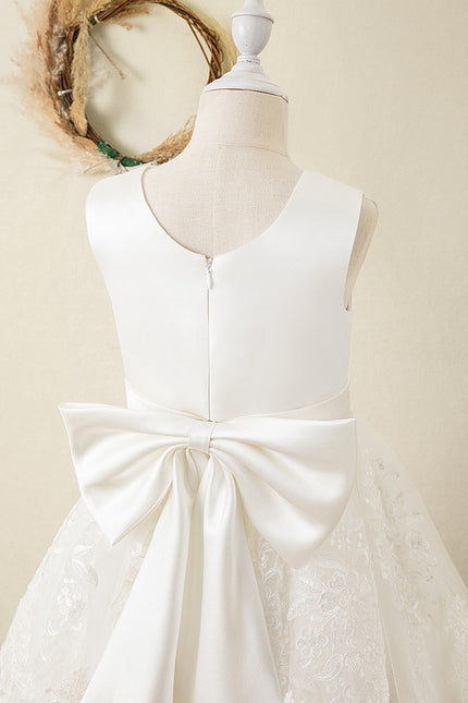 Robe Chic Enfant Satinée - gallery 3