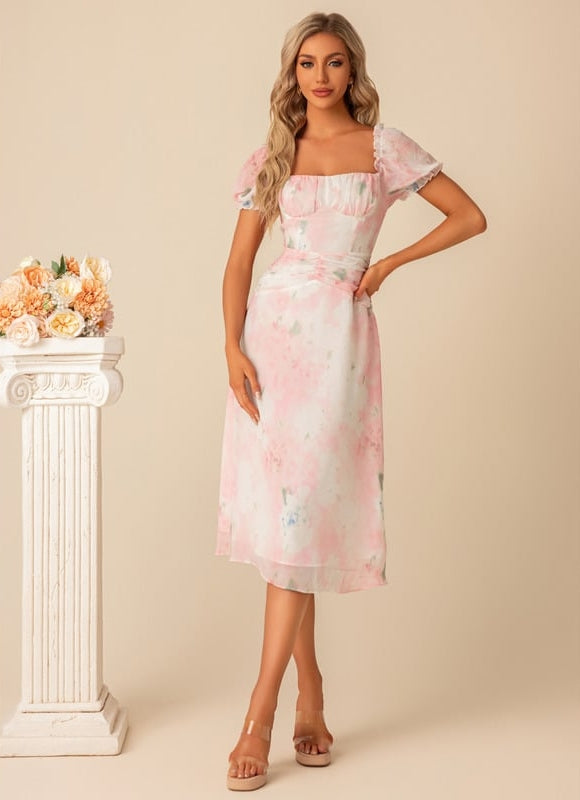 Robe Chic Fleurie Douce - gallery 6