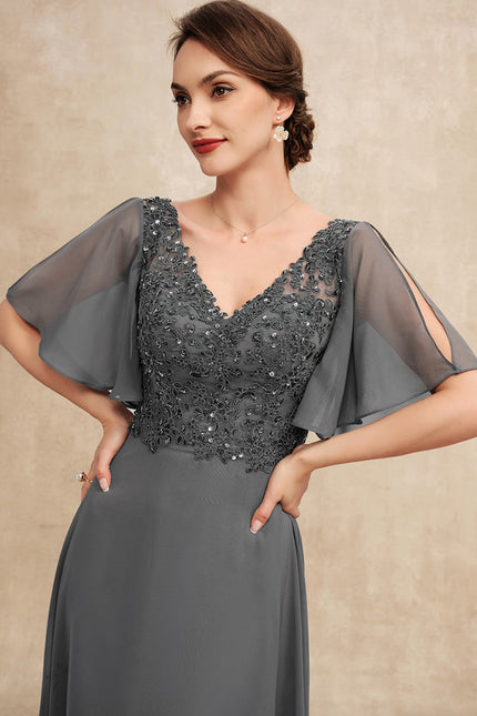 Robe Chic Voile Étoilée - gallery 1