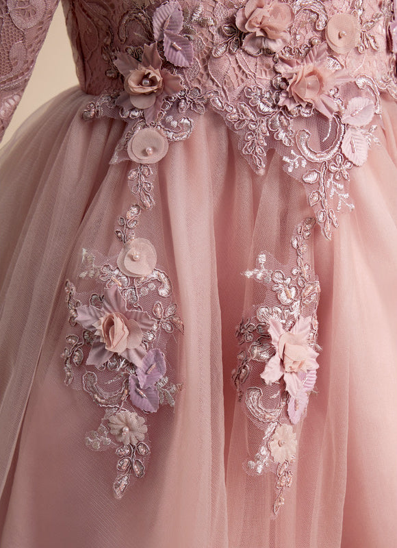 Robe Chic Tulle Rose 3D - gallery 6