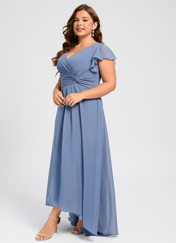Robe Chic Fluide Bleu Nuit - gallery 8