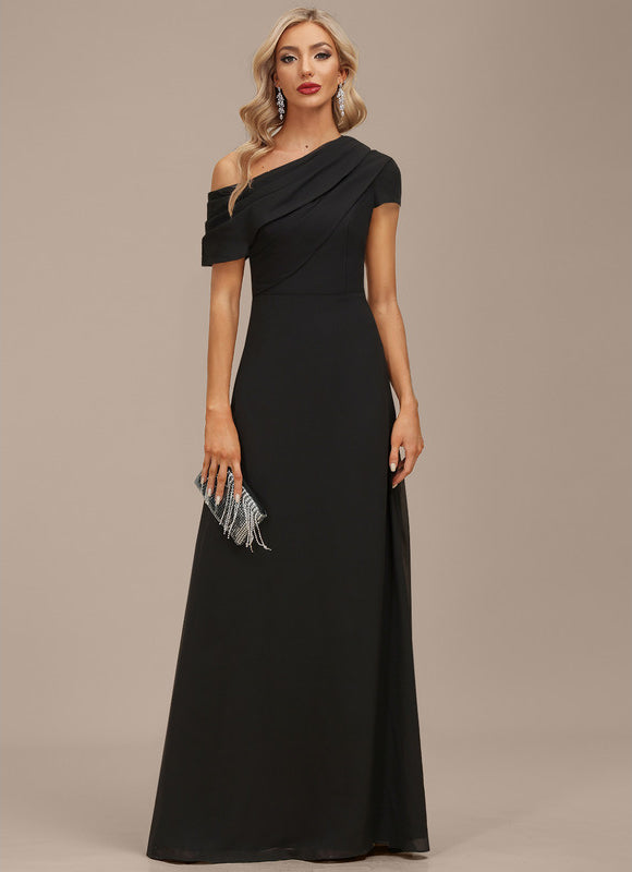 Robe Chic Noir Élégance Flottante - gallery 2