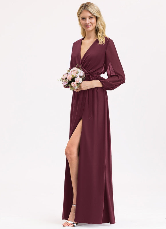Robe Chic Rouge Sombre Chic - gallery 5