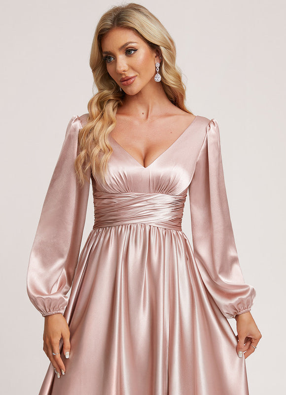 Robe Portefeuille Longue Chic - gallery 5