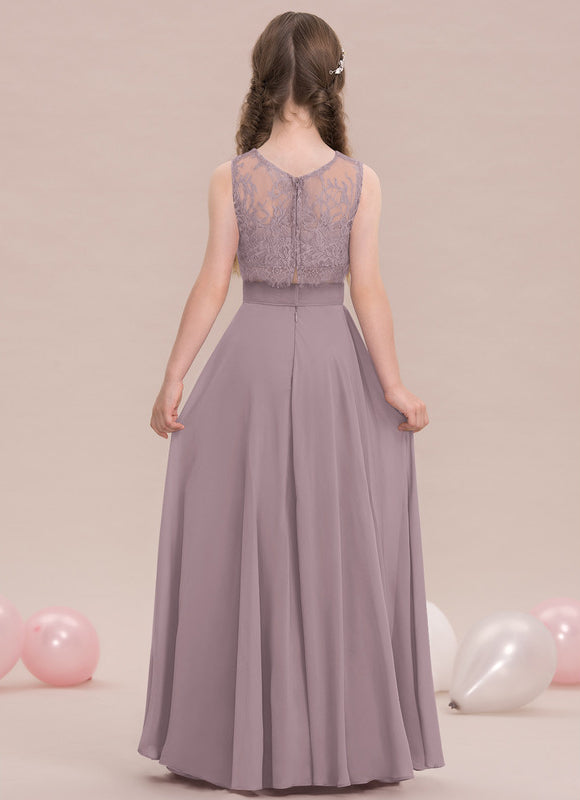 Robe Chic Gris Éthéré - gallery 1
