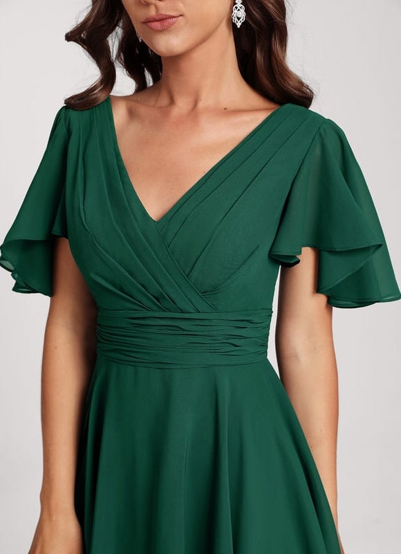 Robe Chic Asymétrique Vaporeuse - gallery 5