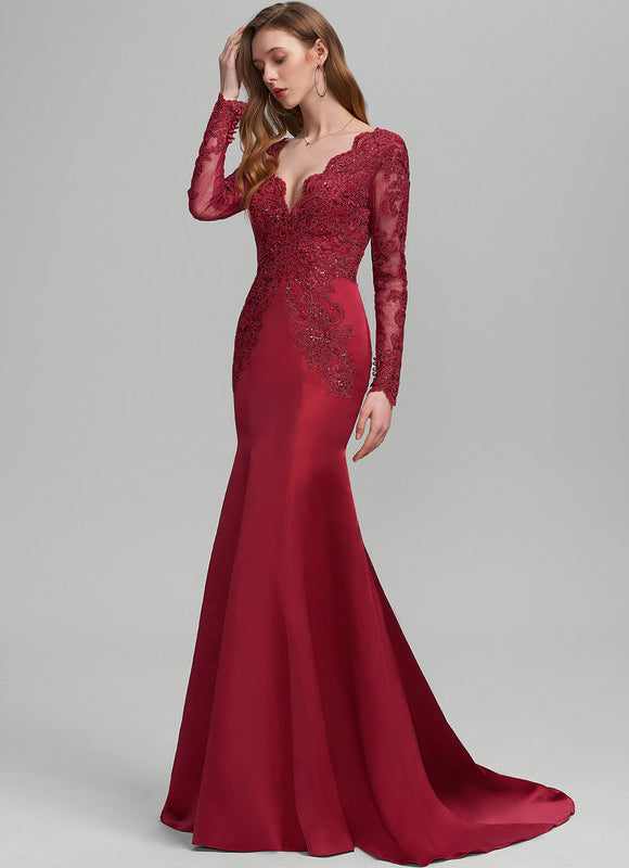 Robe Chic Satin Damour - gallery 1