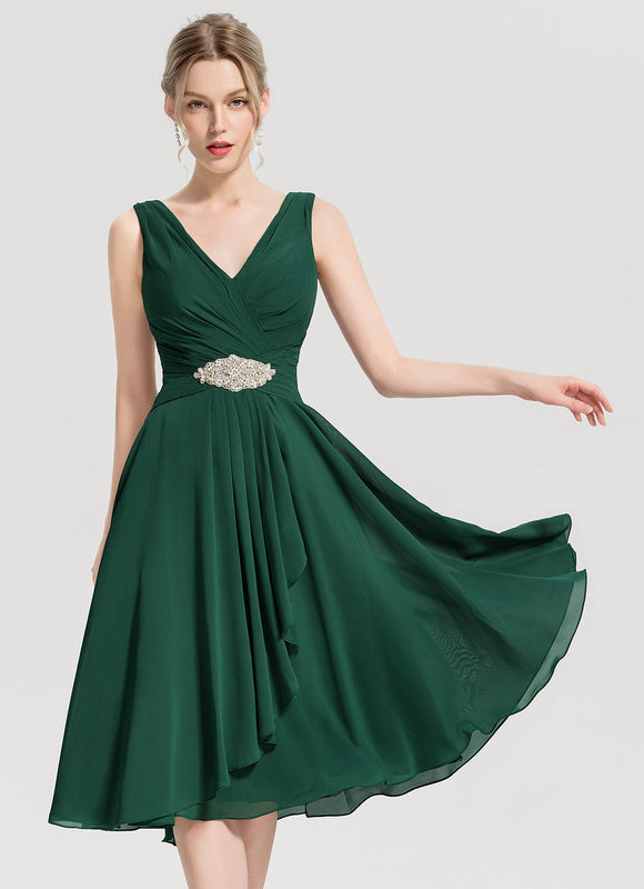 Robe Chic Verte Fluidité - gallery 7