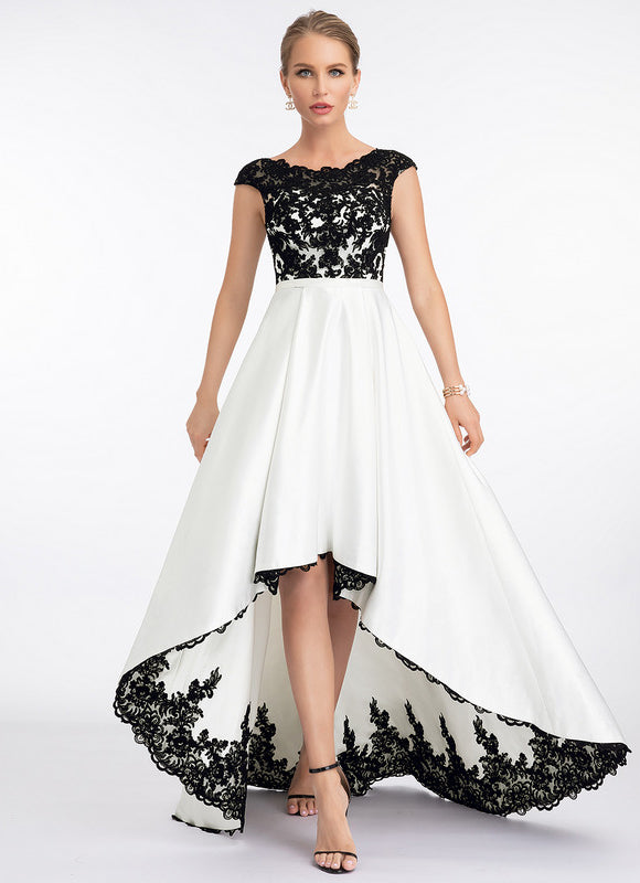 Robe Chic Contraste Élégant - gallery 4