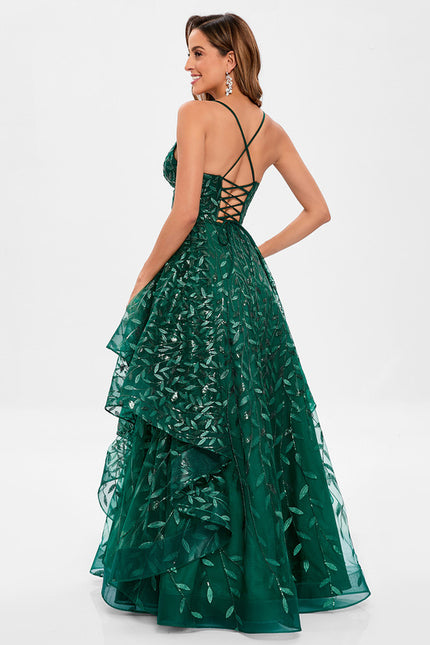Robe Chic Émeraude Opulente - gallery 5