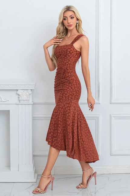 Robe Chic Sirène Brique - gallery 6