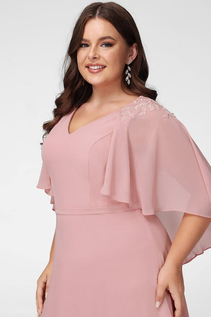 Robe Chic Élégance Rosée - gallery 8
