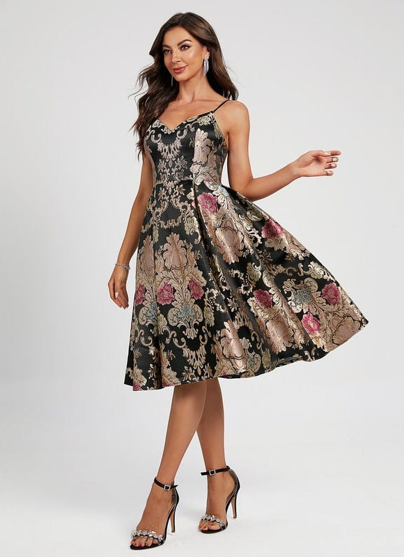 Robe Chic Éclosion Nocturne - gallery 5