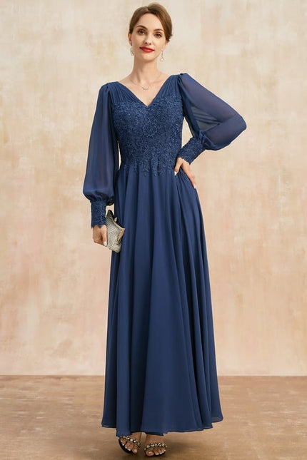 Robe Chic Élégance Marine Envolée
