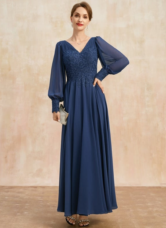Robe Chic Élégance Marine Envolée