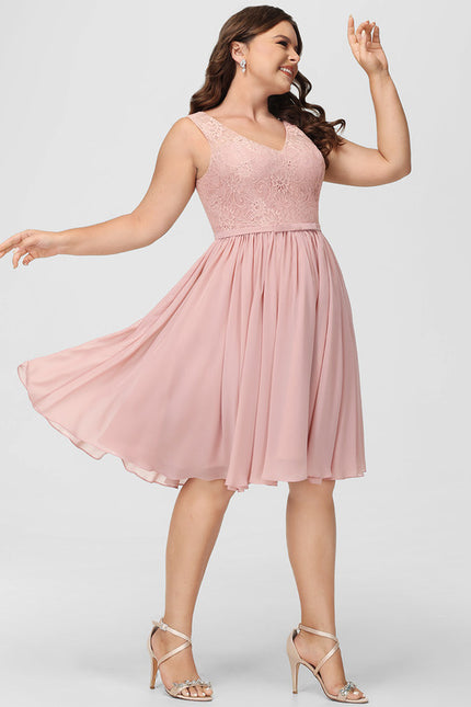 Robe Chic Blush Élégante - gallery 9