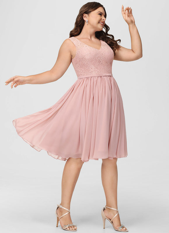 Robe Chic Blush Élégante - gallery 9