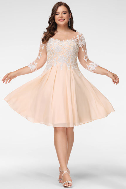Robe Chic Chiffon Éclatante - gallery 7