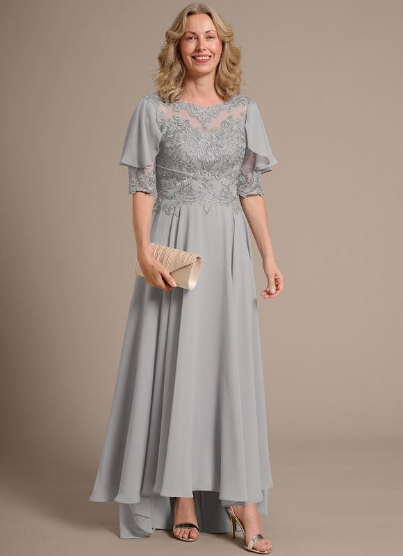 Robe Chic Grise Élégante
