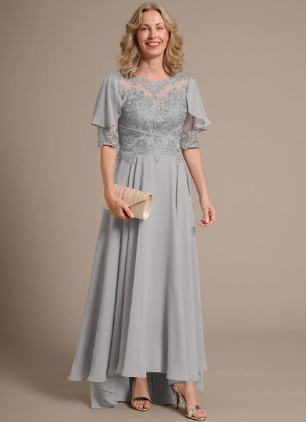 Robe Chic Grise Élégante