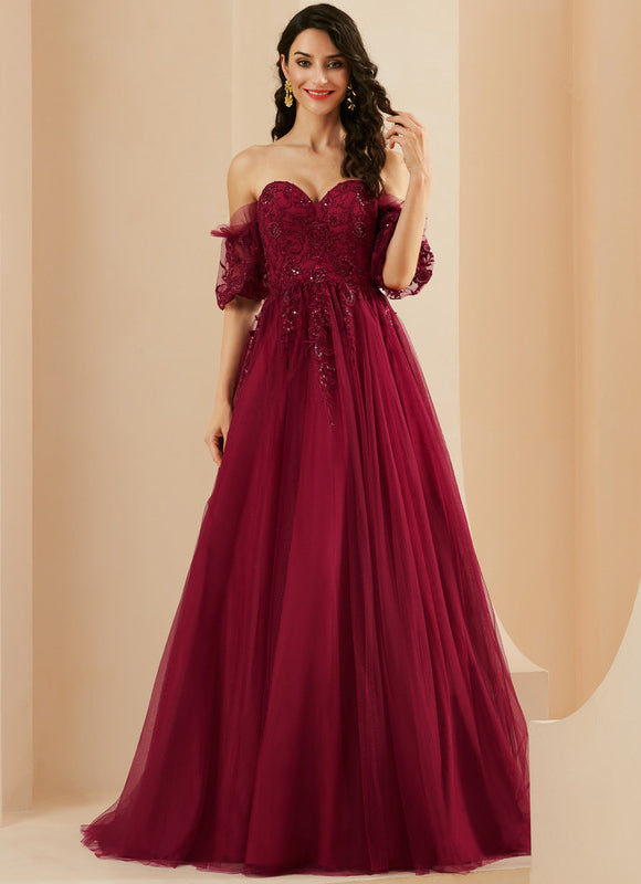 Robe Chic De Bal Émeraude - gallery 1