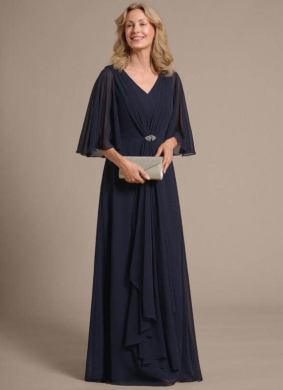 Robe Chic Satin Étoilé - gallery 4