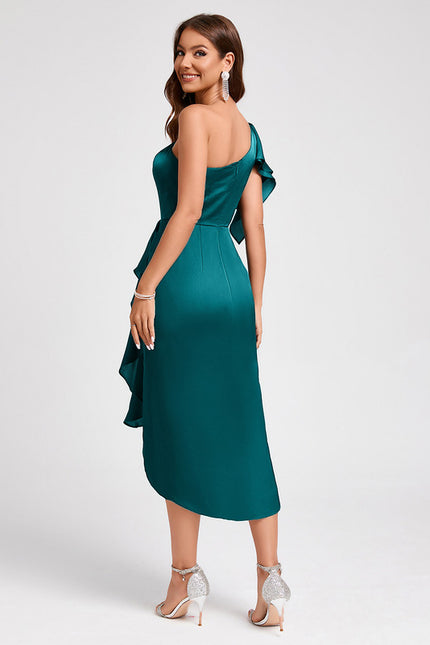 Robe Chic Satinée Élévée - gallery 4