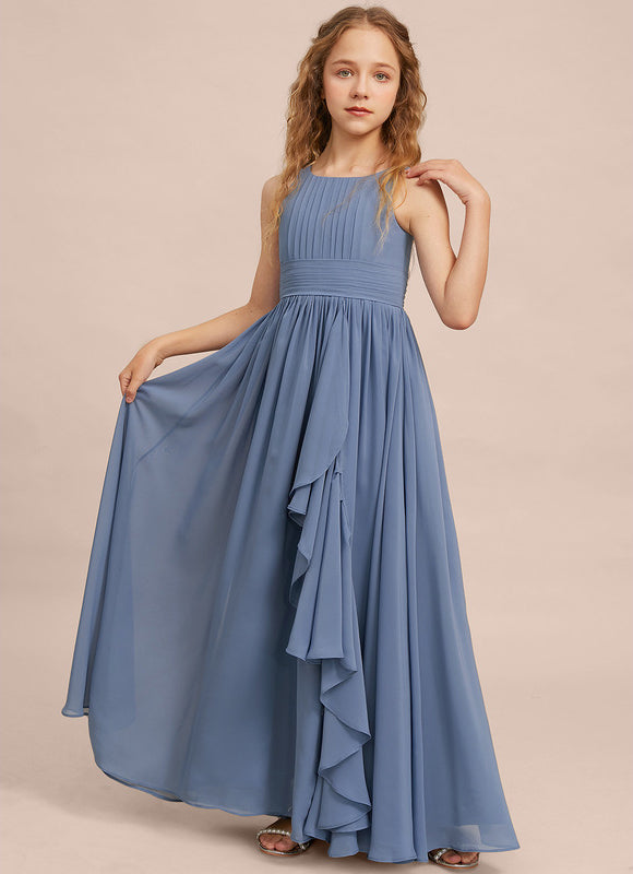 Robe Chic Aérienne Bleuâtre - gallery 6