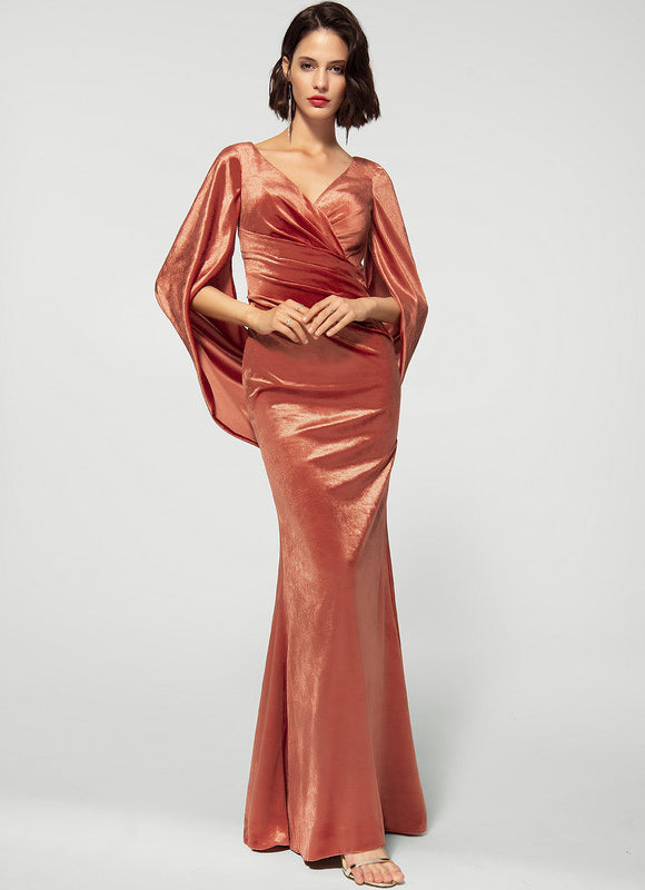 Robe Chic Velours Éclatant - gallery 1