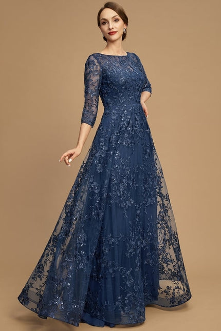 Robe Chic Grise Éthérée - gallery 4