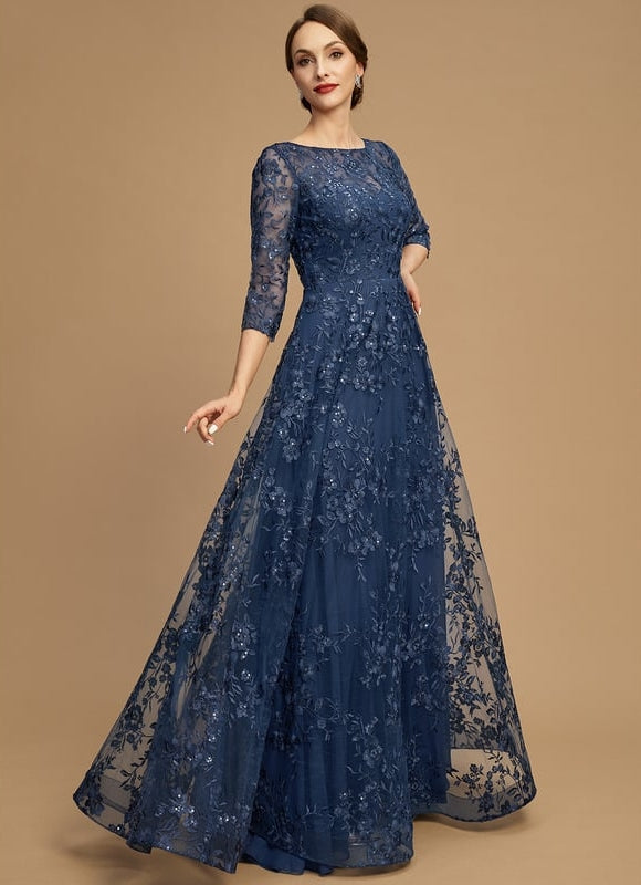 Robe Chic Grise Éthérée - gallery 4