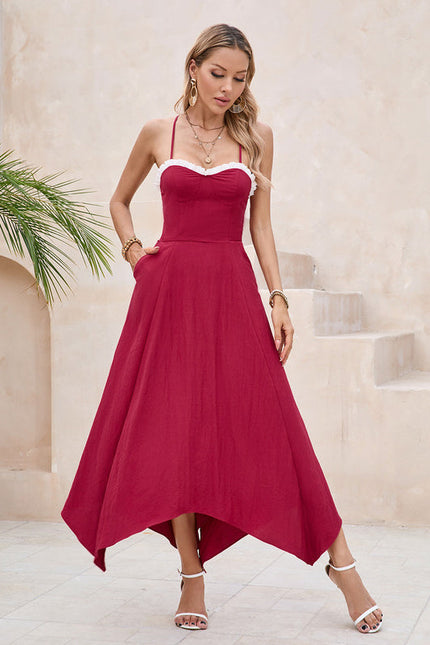 Robe Chic Maxi Bordeaux - gallery 5