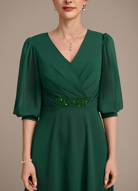 Robe Chic Mère Émeraude - gallery 7