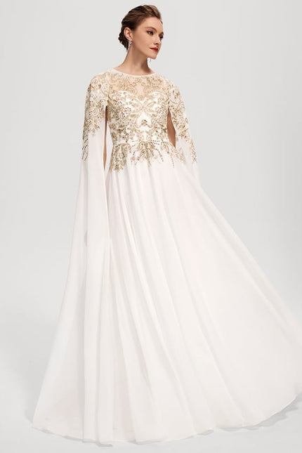 Robe Chic Aérienne Grise - gallery 4
