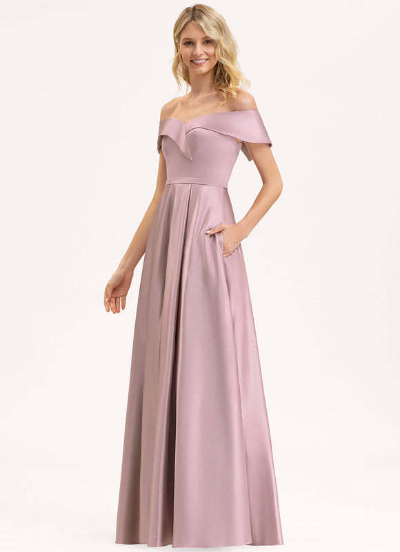 Robe Chic Satin Émeraude Décontractée - gallery 3
