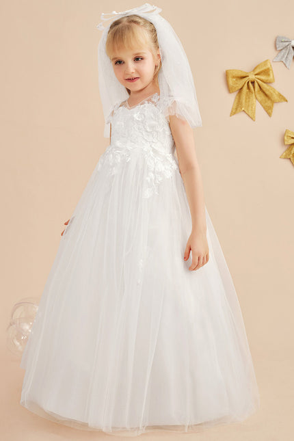 Robe Chic Florale Tulle - gallery 4
