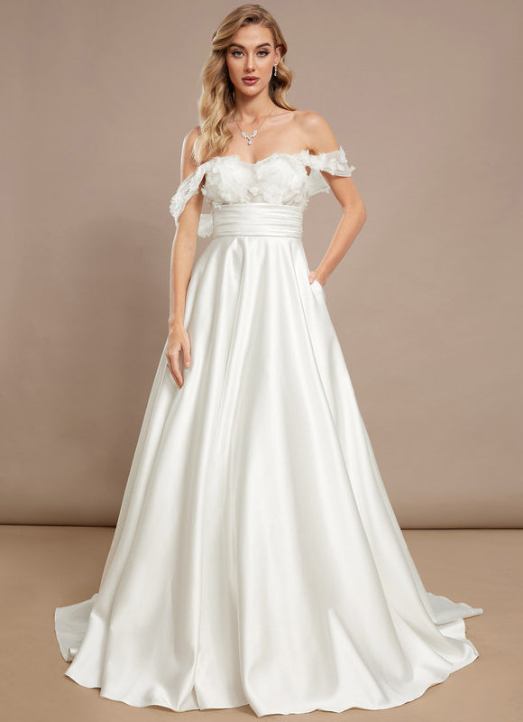 Robe Chic Élégance Florale Satinée