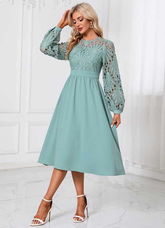 Robe Chic Avec Manche