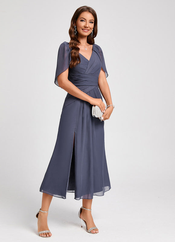 Robe Chic À Volants Florale