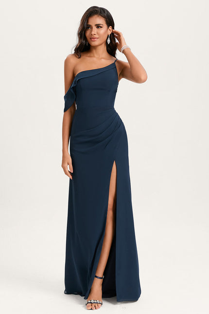Robe Bleu Marine Chic Pour Mariage - gallery 3