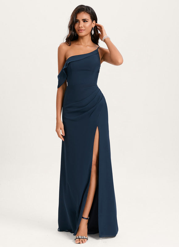 Robe Bleu Marine Chic Pour Mariage - gallery 3