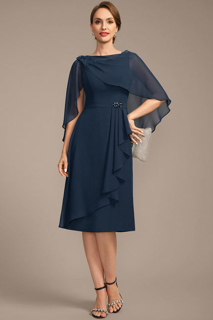 Robe Chic Bleu Élégant - gallery 1
